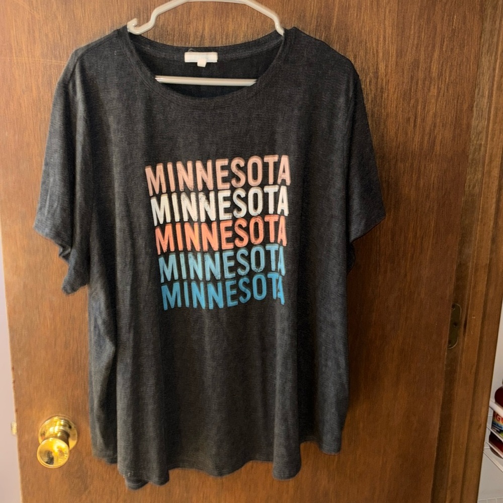 MINNESOTA TShirt 2X Maurice’s Plus Size Top Women’s
